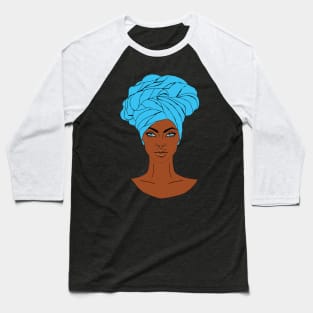 anime black girl baby blue 1 Baseball T-Shirt